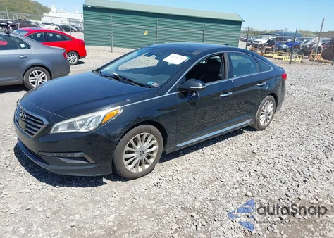 2015 Hyundai Sonata Limited z USA, uszkodzony, nr VIN 5NPE34AF8FH257734